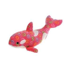   Color Swirls   Orca Whale (Bubble Gum Pink   21 Inch) Toys & Games