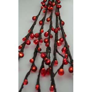   Beaded Branch 80 Bulb Electric 39 Inch 5 Stems