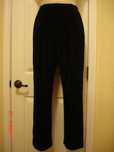 Chicos Travelers Black Pants Size 3 Short (16/18)  