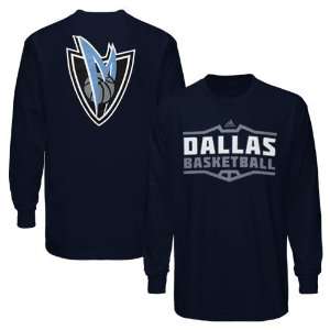 adidas Dallas Mavericks Team Perimeter Long Sleeve T Shirt 