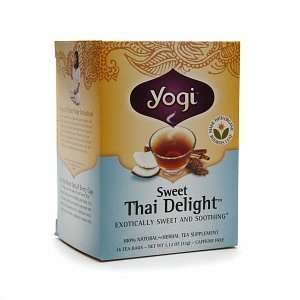Yogi Organic Sweet Thai Delight Tea Grocery & Gourmet Food