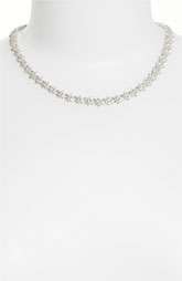 CZ by Kenneth Jay Lane Floral All Around Necklace $348.00