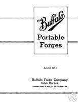 Buffalo Forges Portable Forges Manual 811 E  