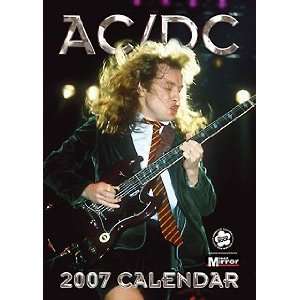  Ac Dc 2007 Mini Poster Calendar