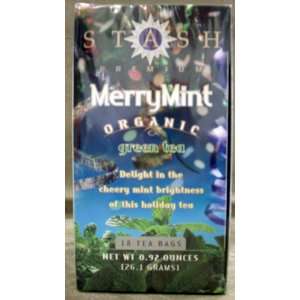 Stash Premium MerryMint Organic 18ct  Grocery & Gourmet 