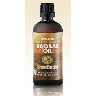 100% Raw Organic Baobab Oil 100 ml By AAA Shea Butter