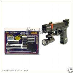 Accurate Laser Sight & Tactical Flash Light Combo Set  