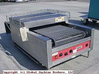 name vulcan char broiler model cb1824e tabletop oven item 7674