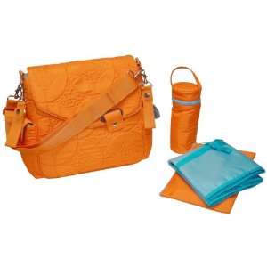  Kalencom Ozz Quilted Morocco Orange Diaper Bag Baby
