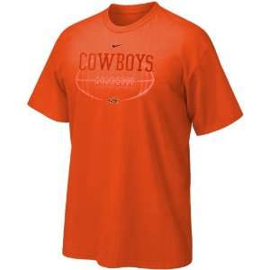 Nike Oklahoma State Cowboys Orange Quarterback Draw T shirt  