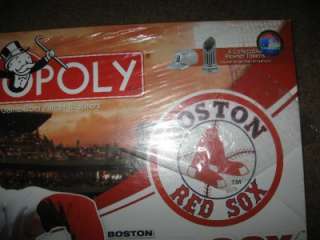 BOSTON RED SOX MONOPOLY COLLECTORS EDITION STILL SEALED NEW  