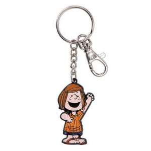  Peanuts Peppermint Patty 2 inch Enamel Keychain Toys 