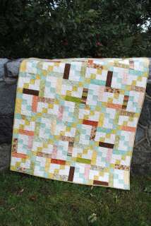 Quilt Pattern. Baby or Twin Quilt size, Quick and Easy, Layer Cake 
