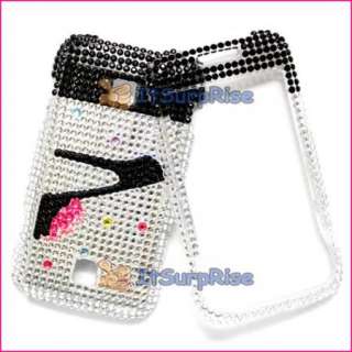 Bling High Heels Hard Case Cover For HUAWEI ASCEND M860  