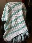 Hand Crocheted Shell Stitch Baby Afghan   38