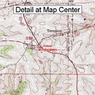 USGS Topographic Quadrangle Map   Potosi, Wisconsin (Folded/Waterproof 
