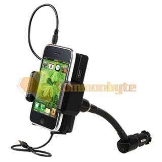 FM Transmitter Car Charger Holder for Apple iPod Touch 4th Gen 32GB 