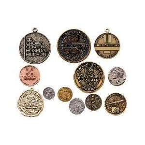 CO0100    Die cast coins and medallions 1 Inch 1 Inch  
