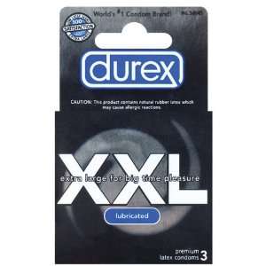  Durex xxl 3 pack