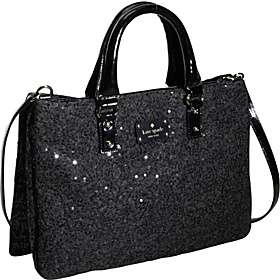 Felt Flurry Brette Satchel Black