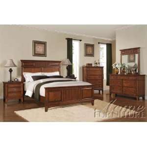  Harvest 6 Pc Mission Panel Bed Set by Acme