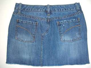 X2 DENIM LABORATORY Mini Jean Skirt Womens Size 2  