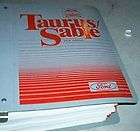 1987 FORD TAURUS MERCURY SABLE Service Shop Repair Manual BINDER 