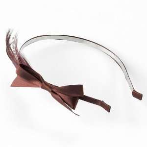 Apt. 9 Feather Satin Bow Headband