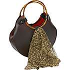 Bamboo 54 Scoop Rubber Bag With Scarf $50.00