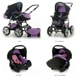 in 1 travel system incl. infant car seat