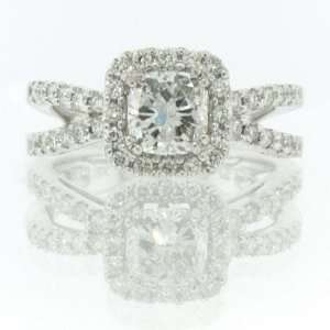  1.75ct Cushion Cut Diamond Engagement Anniversary Ring 