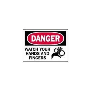 BRADY 86150 Danger Label,Watch Hands,PK 5  Industrial 