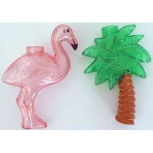    Flamingo & Palm Tree Party String Lights Clr