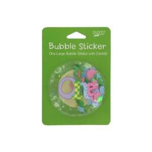   1st birthday bubble sticker with confetti   Case of 72 Toys & Games