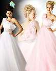 Mac Duggal 6496H Icy Pink Pageant Ball Gown Dress 14