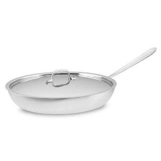 All Clad d5 Stainless Steel 13 Covered French Skillet