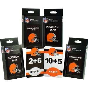   Specialties Cleveland Browns Math Pack Flash Cards