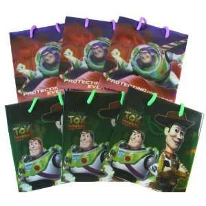  Disney Toy Story Woody and Buzz Gift Bags 12pk Toys 