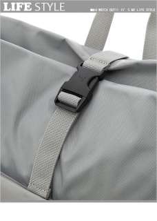 BN PUMA Sharp Backpack Book Bag in Silver with Laptop Sleeve  