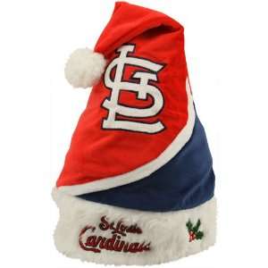  St. Louis Cardinals MLB Color Block Santa Hat