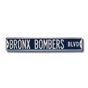  BRONX BOMBERS BLVD Street Sign
