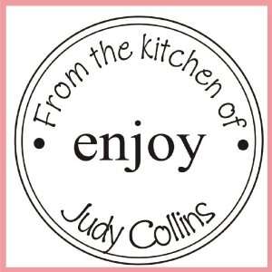   From the Kitchen of Bakers Personalized Stamp label