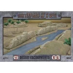  Battlefield in a Box Desert Escarpments Toys & Games