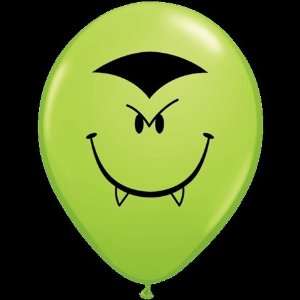    Halloween Balloons   16 Smile Face Dracula