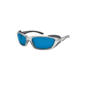  Costa Del Mar Man o War Sunglasses Silver Frame w 