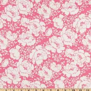  44 Wide Dolce Fleur Pink Fabric By The Yard Arts 
