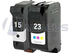2P HP 15+23 INK JET Cartridge for DeskJet 812 c Printer  