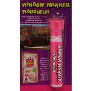  Fluorescent Pink Window Paint Marker Toys & Games