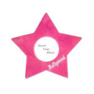  Plush Star Picture Frame  Pink