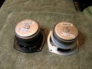 Pair vintage KEF B110 SP1003 Mid / Bass 5 Speakers LS3/5A  